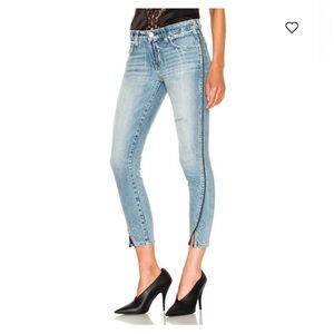 AMO Skinny Jean Twist with Piping jeans color sweet cheeks